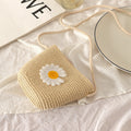 Girls' Small Bags, Princess All-Match Coin Purse, Hand-Woven Children'S Mini Fruit Zipper Bag, Messenger Bag